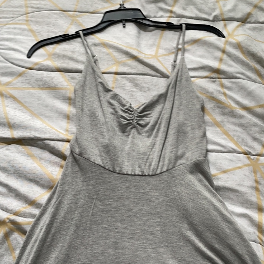 Grey dress from Forever 21.